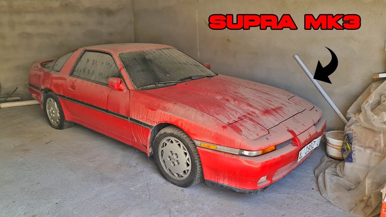 Я СПАСАЛ брошенную Toyota SUPRA mk3 TURBO и ОСТАВИЛ ее как НОВУЮ🚗