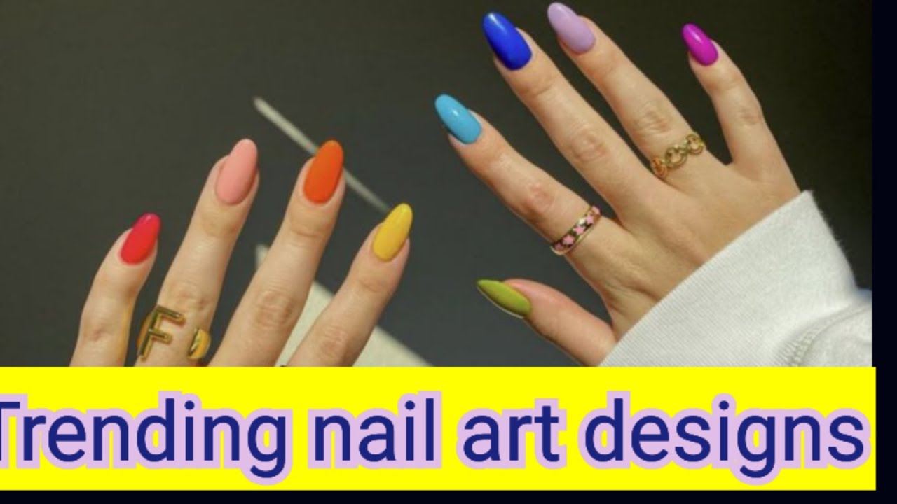 Simple nail art.Easy nail art design 2023 .Nail art without using tools