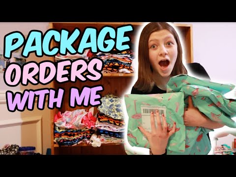 PACKAGE MY ORDERS WITH ME!