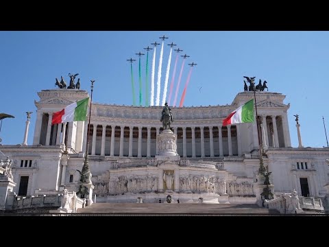 Proslava u bojama Italije iznad avetinjskog Rima