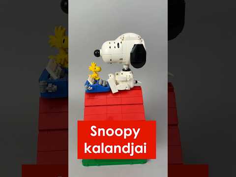 Gyerekkorunk kutyusa!#lego #legoideas #snoopy #legosnoopy #woodstock #legowoodstock #beagle