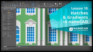 Placing Hatch Patterns and Gradient Fills - Lesson 10