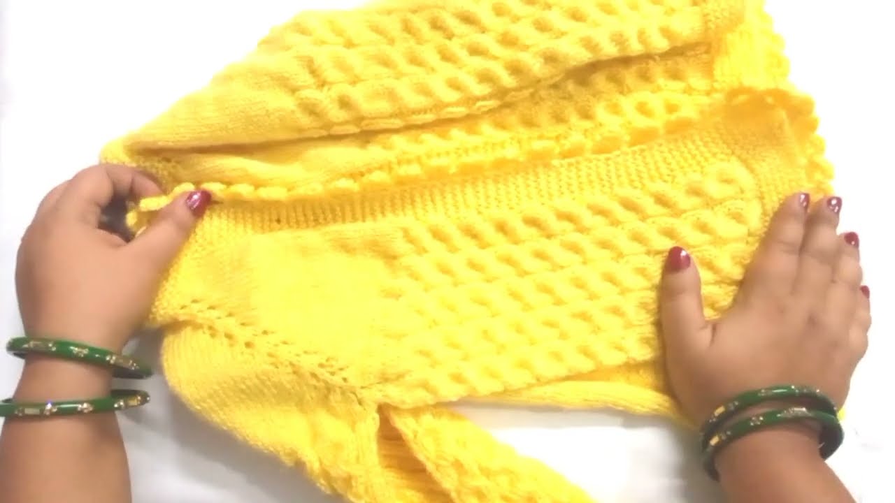 Baby Sweater Baby girl Sweater Full Tutorial Step by Step Part 1