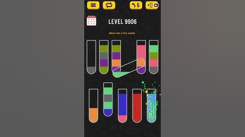 Water sort puzzle level 9906