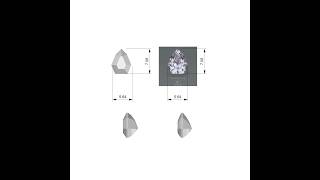 Basic geometric gemstone model how to rhino 8