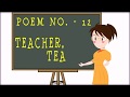 Teacher teacher  kindergarten nursery rhymes  3d animation english rhymes  songs for children