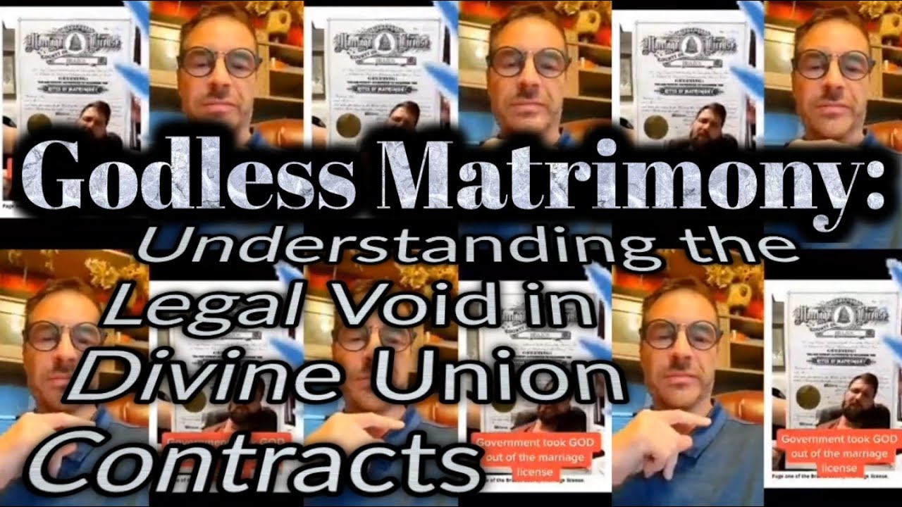 Contractual Marriage Void of Divine Sanctity: A Critical Analysis