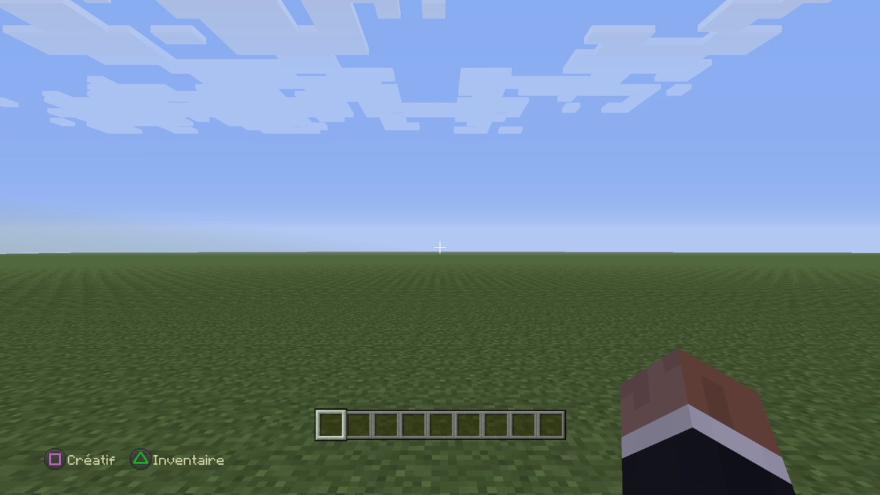 Minecraft: Commment faire un monde plat(PS4 ) TUTO - YouTube