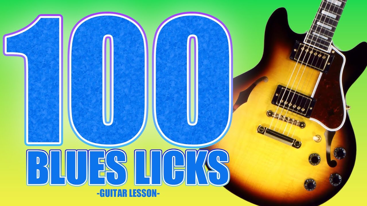 100 BLUES LICKS YOU MUST KNOW | Part.7 - Blues Guitar Lesson - YouTube