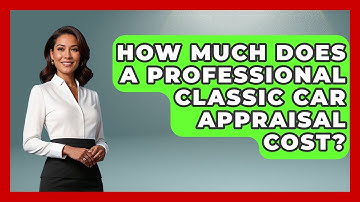 How Much Does A Professional Classic Car Appraisal Cost? - Car Collector Enthusiasts
