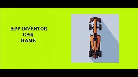 App inventor car game tutorial