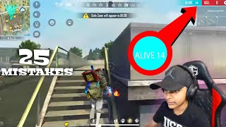 (25Mistakes) 🤬 In @Aditech Scripted Video  #mistakes #Mistakeinfreefire