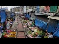 Maeklong Railway - view from the train