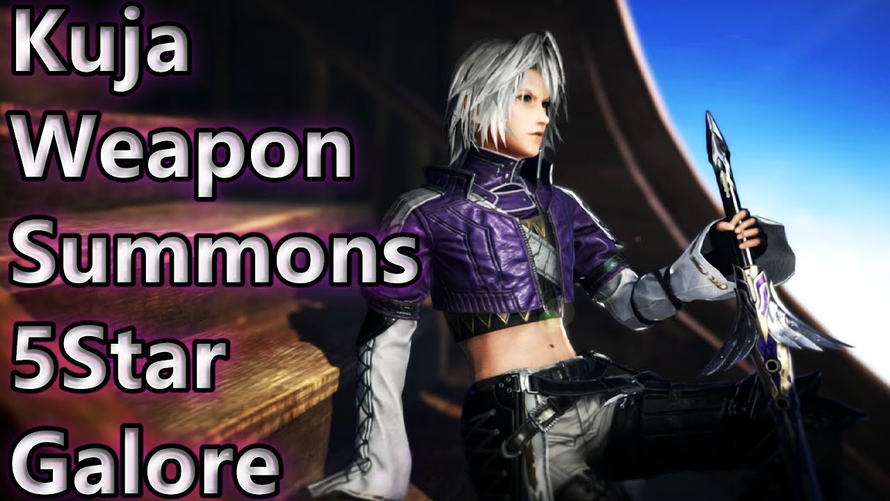 5 STAR ON EVERY SUMMON! | Kuja Weapon Sephiroth Summons {FF7 Ever Crisis}