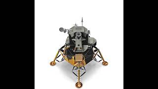 Lunar module Apollo 11. 3d model
