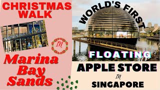 FLOATING APPLE Store SINGAPORE | Let's EXPLORE Marina Bay Sands Mall screenshot 4