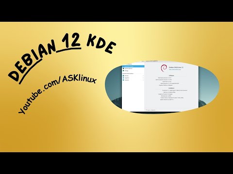 Debian 12 Shipping With KDE Plasma 5.27 | First Impressions & Installation