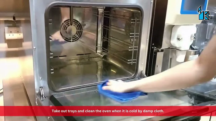 EKA Digital Combi Oven With Dual Support EKF 423 DUD Dismantling & Cleaning