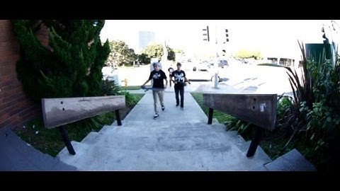 ZACH DOELLING - NOSE SLIDE NOLLIE FLIP - BEHIND THE CLIPS -