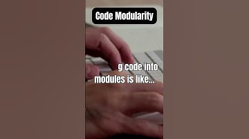 Code modularity #coding #motivation #bestpractices