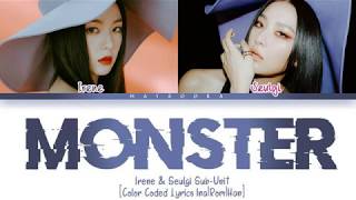 Irene Seulgi Monster [Color Coded Lyrics Ina|Rom|Han] [INDO SUB]