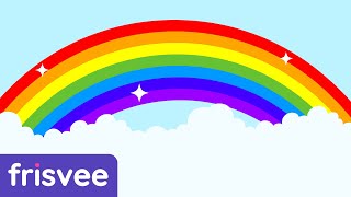 The Colours of the Rainbow 🌈 Roy G Biv | Educational Song for Children | Frisvee