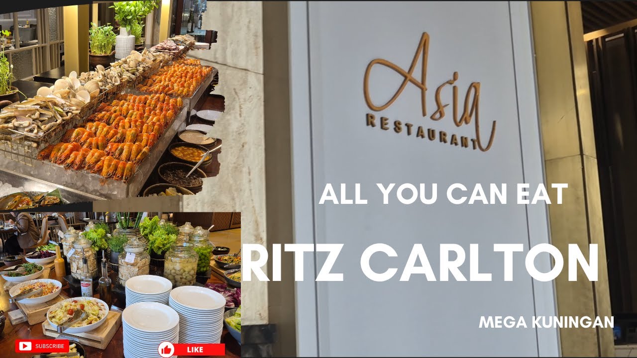 All You Can Eat Hotel Ritz Carlton : Asia Restaurant - YouTube