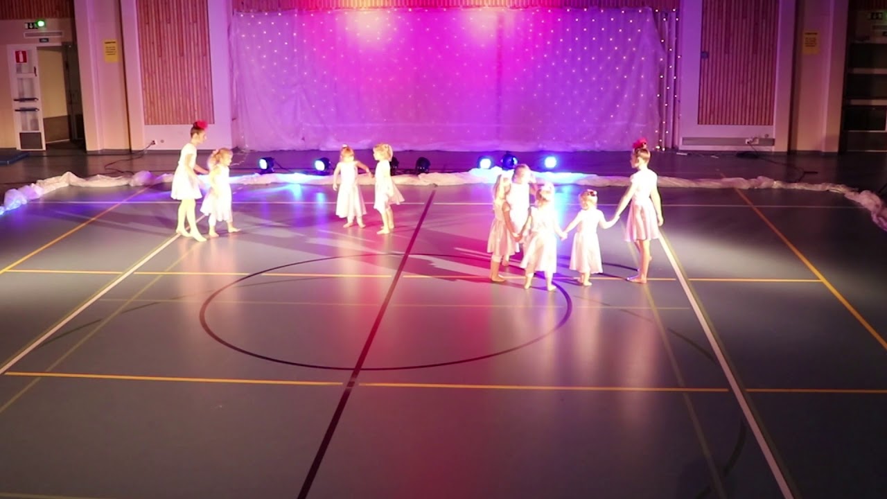 Voimisteluseuran joulunäytös - Voimistelun alkeet 3-5v