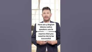Risk-taking idioms #learnenglish with #fluentjoy