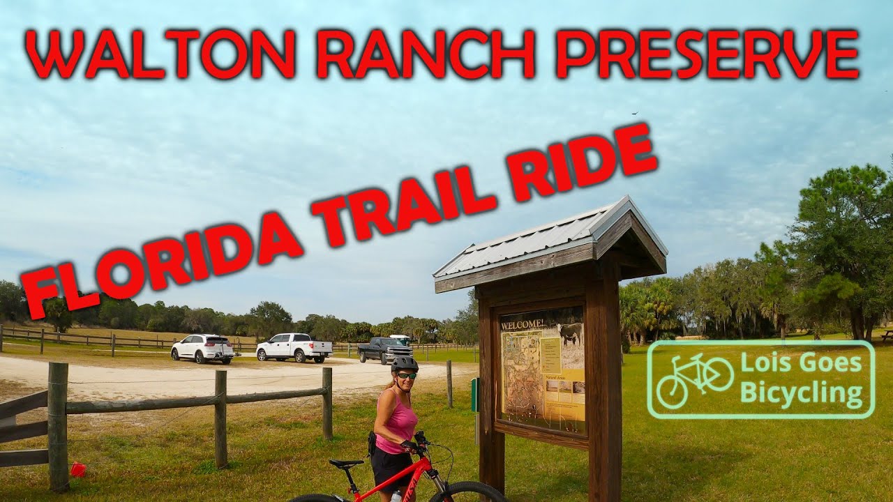 Walton Ranch Preserve, North Port FL Bike Ride January 2022 - YouTube