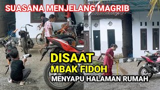 Info Sore Suasana Menjelang Magrib Di Depan Rumah Farel Prayoga
