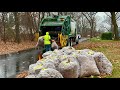 EX-ROP Garbage Truck Packing PAYT Leaf Bag Lines