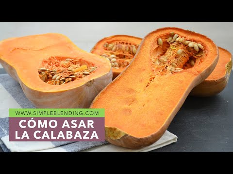 Video: Cómo Hornear Una Calabaza En Casa