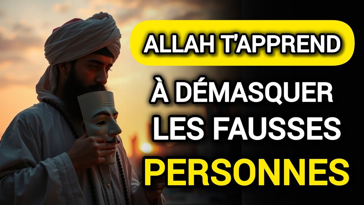 Voici comment Allah te révèle les Fausses Personnes