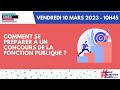 Comment se prparer  un concours de la fonction publique 