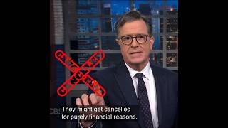  Stephen Colbert they Might Get Cancelled