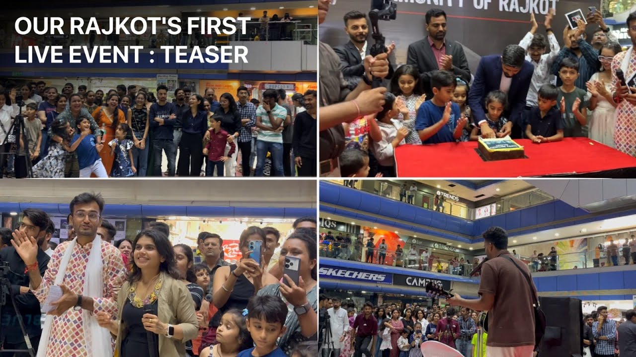 Our Rajkot Glimpse of OUR RAJKOT'S First Live Event | 07/07 - ORJ launch ...