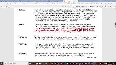 MATH 2413 - Intro D2L Video for May Mini - SU20