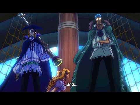 Aokiji and Van Augur Vs. Cracker and Kidnap Pudding (English Sub)