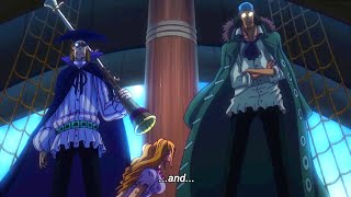 Aokiji and Van Augur Vs. Cracker and Kidnap Pudding (English Sub)