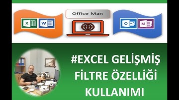 #Excel Dersleri 5# - #Excel Gelişmiş Filtre Kullanımı