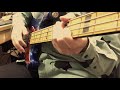 ストラトキャスターシーサイド/Suspended 4thのベースを弾いてみた
