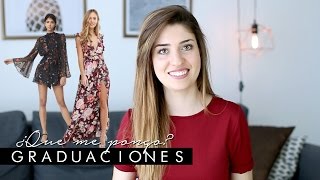 vestir en GRADUACIONES | - YouTube