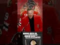 Marian Hossa on Duncan Keith’s HOF induction 🤍 #hockey #blackhawks #nhlhistory #marianhossa