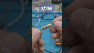 1/4W GOLD FILM RESISTOR ! 1/2W CARBON FILM RESISTOR ! 1/2W GOLD FILM RESISTOR #shortvideo