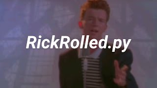 Como hacer un Rick Roll en python - FACIL