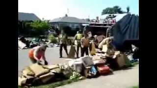 Flood Debris Pickup in 45 Seconds