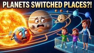 What If All 8 Planets Swapped Places 🤯 | solar system for kids | pluto science class 