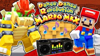 Minecraft | Super Mario World | MARIO VS BOWSER DANCE OFF!