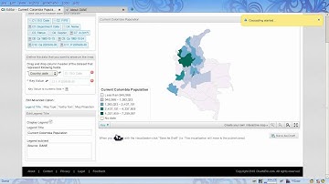 How to create interactive Colombia map?